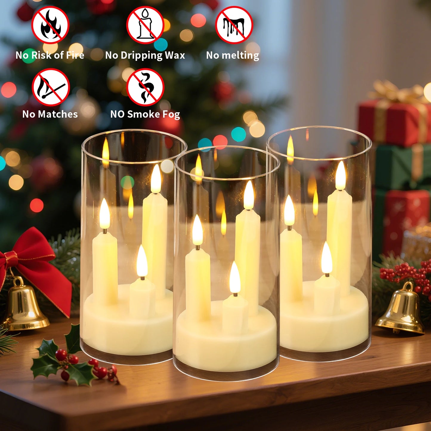 Cozy Glow LED Candles