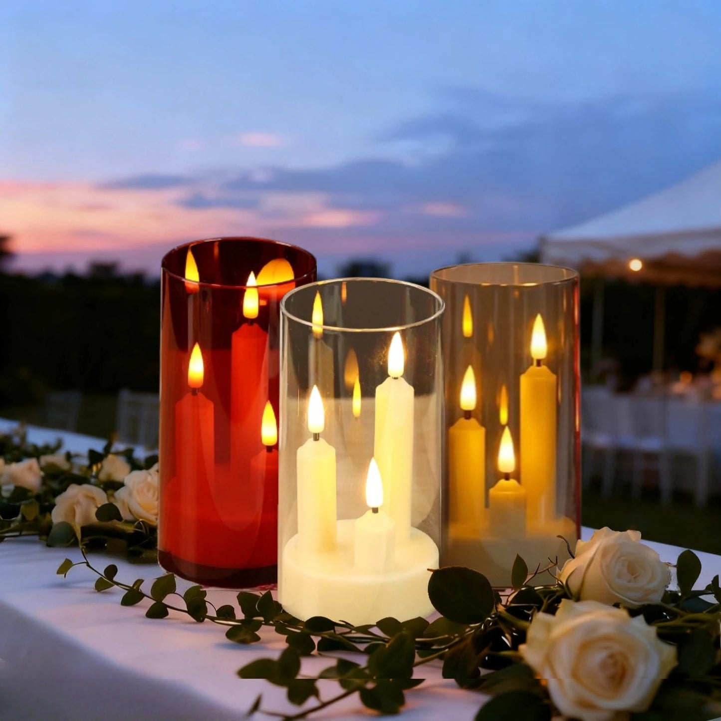 Cozy Glow LED Candles